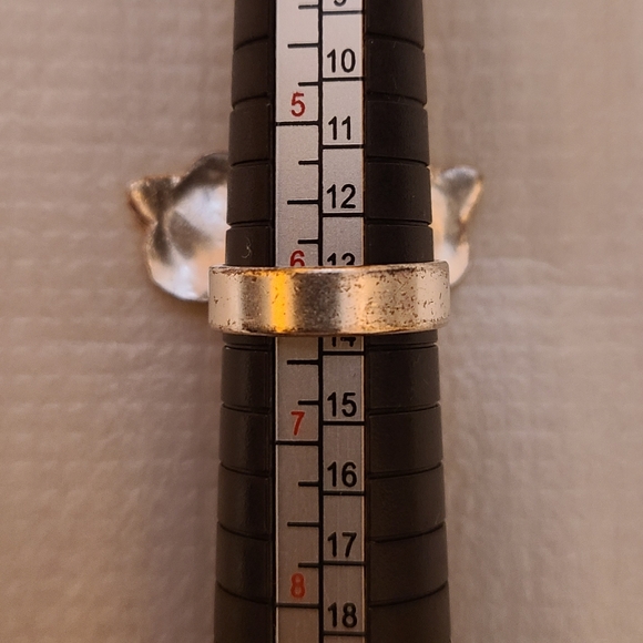 Silver Yellow flower adjustable ring pilgrim s - Picture 12 of 12